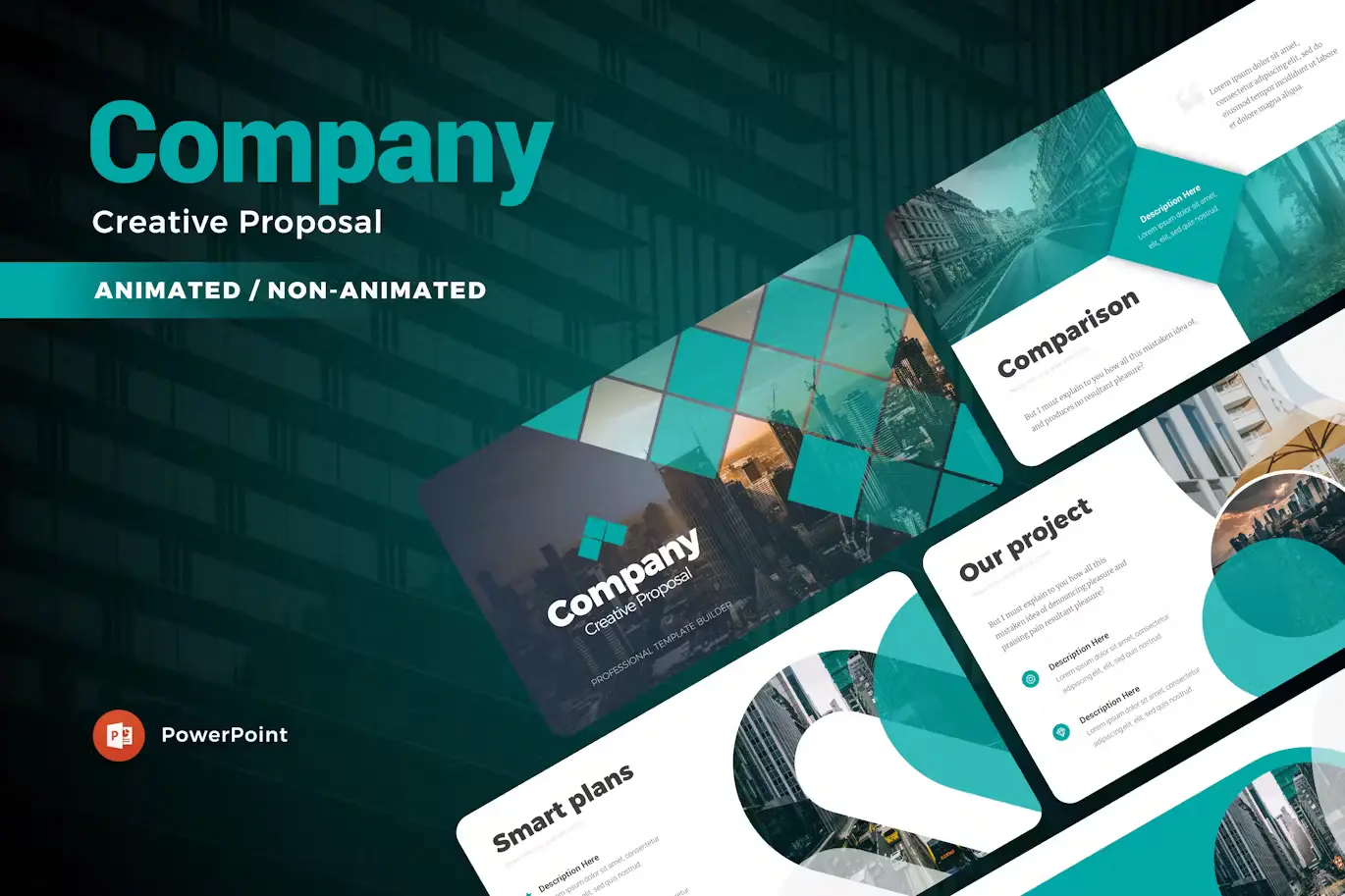 Company Creative Proposal Infographics