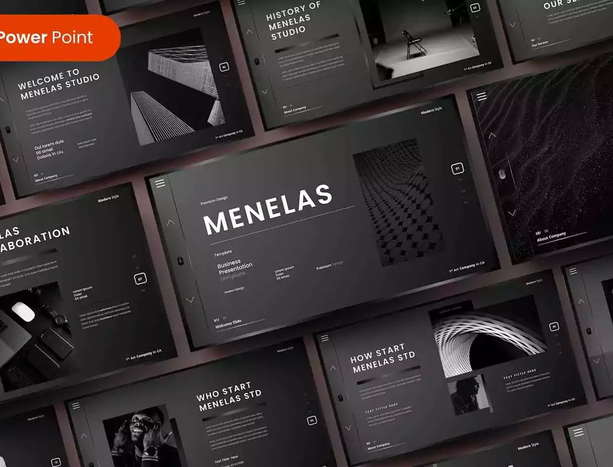 Menelas – Business PowerPoint Template