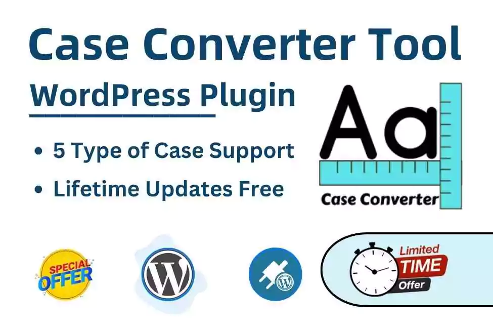 Case Converter Tool Wordpress Plugin